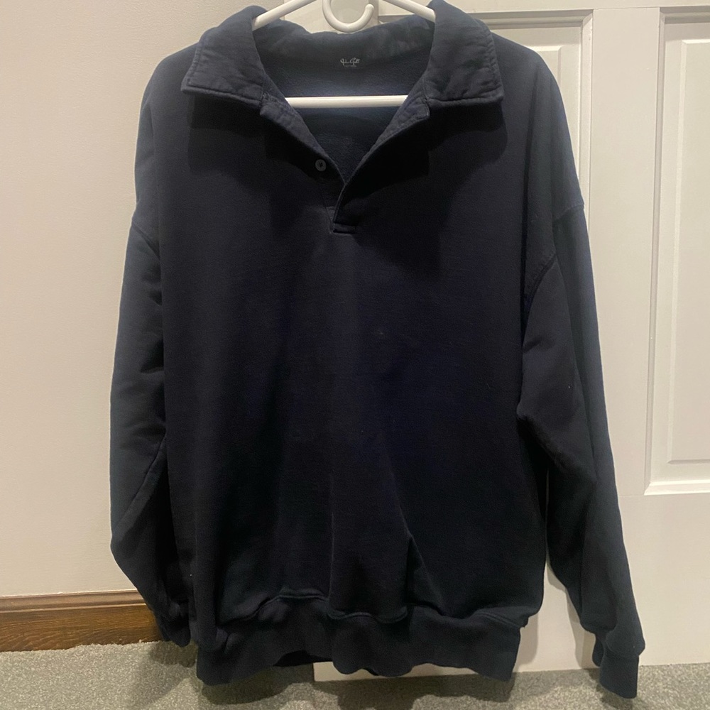 Brandy Melville Collared Crewneck